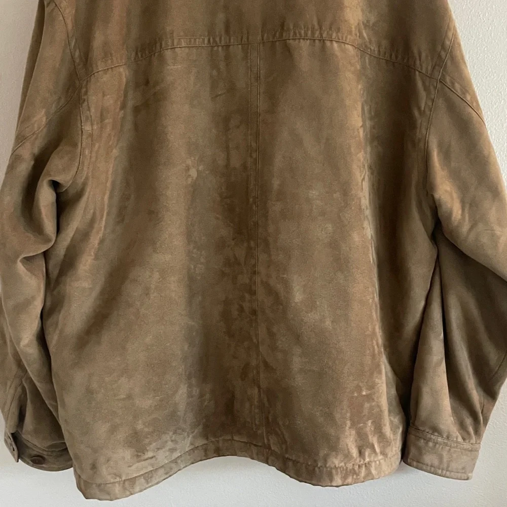 Rainforest Men’s Suede Leather Barn‎ Coat Size XL